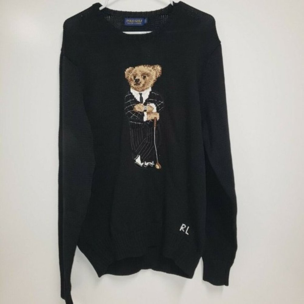 Ralph Lauren The Biltmore Black Teddy Bear New!